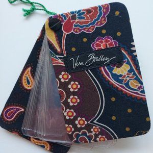 NWT Vera Bradley Fanned ID, Business, Credit Card Holder Retired Kensington